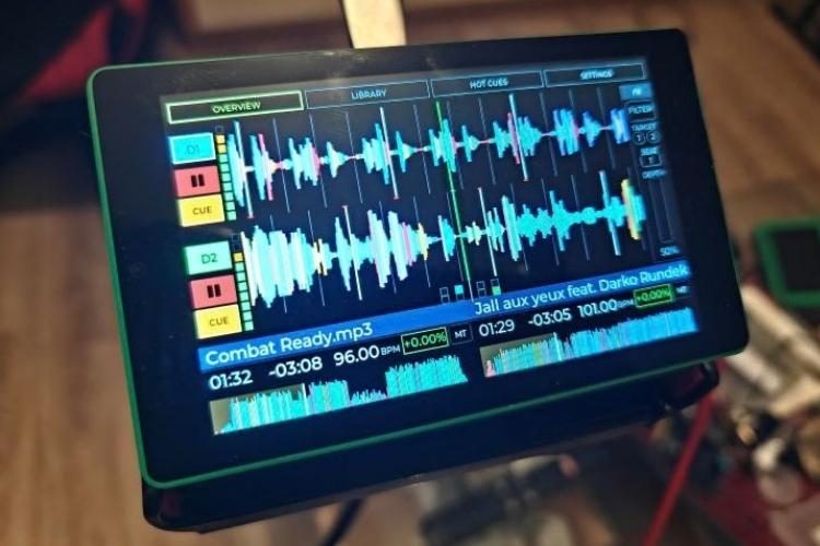ESP32-P4 Powered Laptop-Free DJ System Setup
