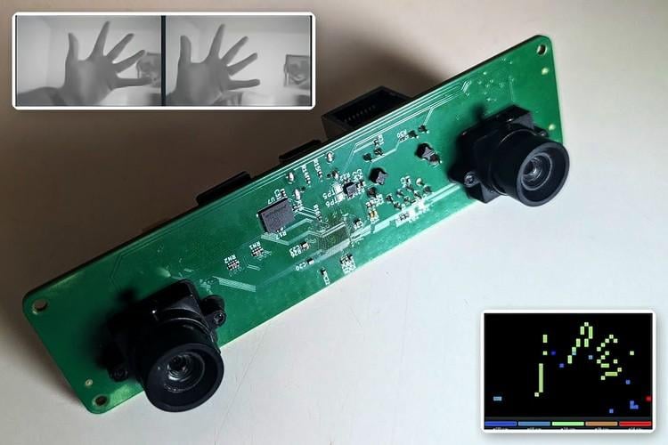 Machinehum's 4reel Board With Stereo Camera Views