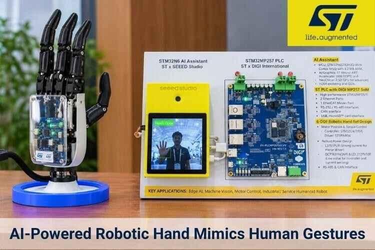 AI Powered Robotic Hand