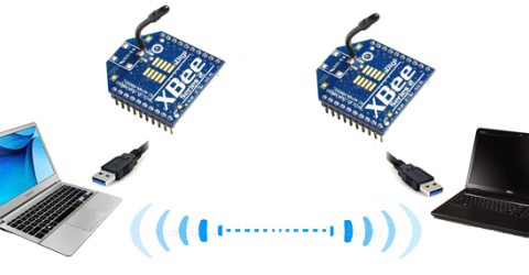 Communication Between Two Computers using XBee Modules