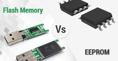 Difference Between Flash Memory and EEPROM