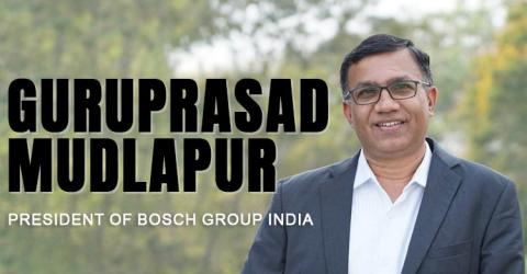 Guruprasad Mudlapur, President of Bosch Group India