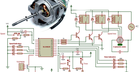 IR Decoder for Multi-Speed AC Motor Control
