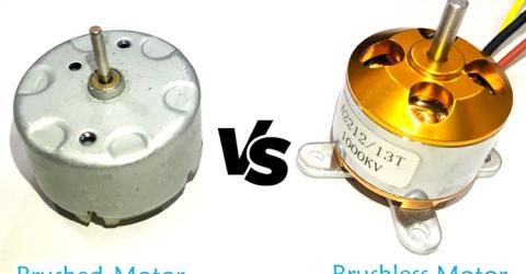 Brushed vs Brushless Motors: Operation, Construction and Applications