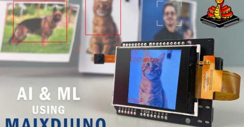 AI and ML using Maxduino