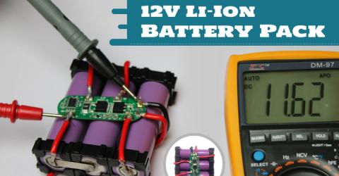 Simple 12V Li-Ion Battery Pack