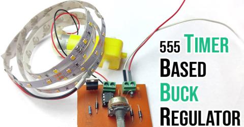 555 Timer based Buck Regulator