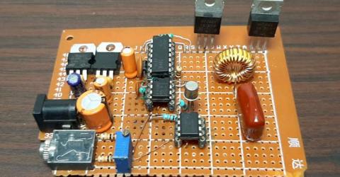 Class-D Audio Amplifier with MOSFET