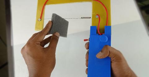 DIY Portable Hot Wire Foam Cutting Tool