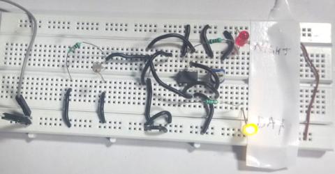 Dark and Light Indicator Circuit using IC LM358