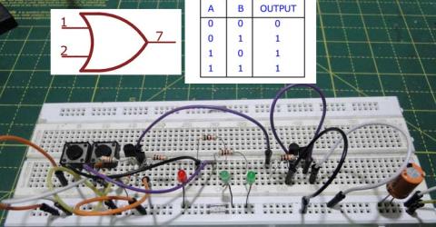 Designing OR Gate using Transistor