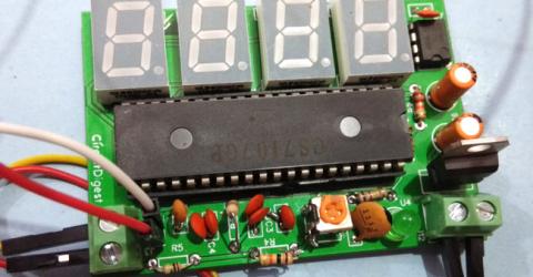 Simple Digital Voltmeter Circuit using ICL7107
