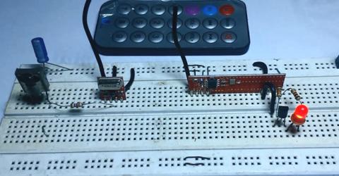 IR to RF Converter Circuit