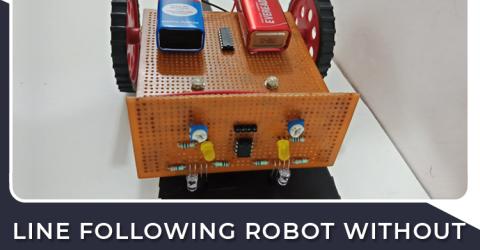 Line Follower Robot without Microcontroller