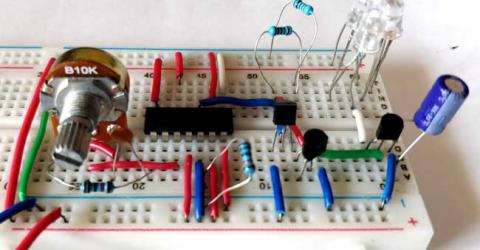 Long Range IR Transmitter Circuit