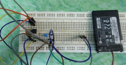 Simple Touch Switch using 555 Timer IC