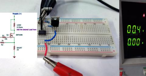 Op-Amp Voltage controlled Current Source Circuit