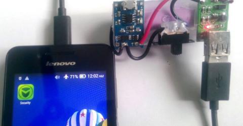 DIY Portable Power Bank Circuit to Charge Your Cell Phone