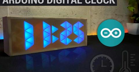 10 Segment Arduino Digital Clock