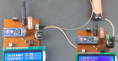 18650 Lithium Battery Capacity Tester using Arduino  