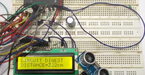Distance Measurement using Ultrasonic Sensor and AVR Microcontroller