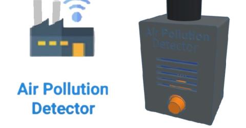 Air Pollution Detector using ESP8266