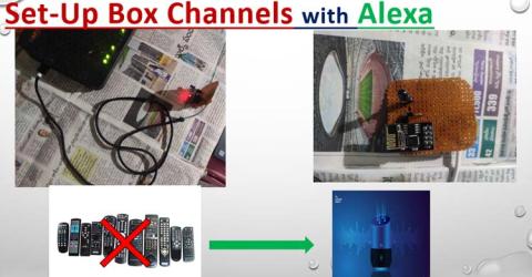 Arduino Based TV Remote with Alexa