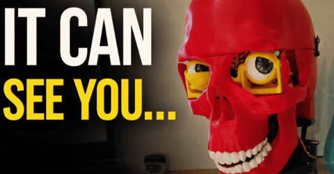 Animatronic Human like Home assistant skully