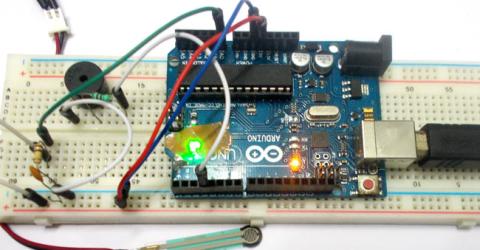 Weight Based Sound Generator using Arduino