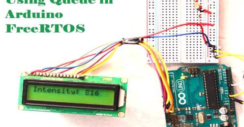 Arduino FreeRTOS using Queues