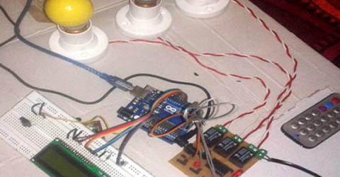 IR Remote Controlled Home Automation using Arduino