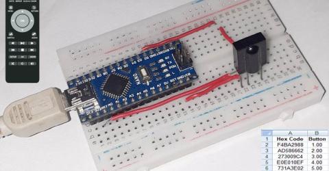 IR Remote Decoder using Arduino