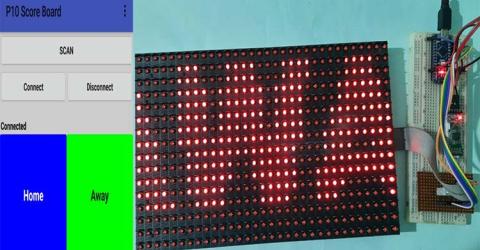 Arduino LED Score Board 