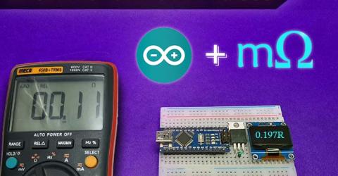 Arduino Based Low Resistance Meter