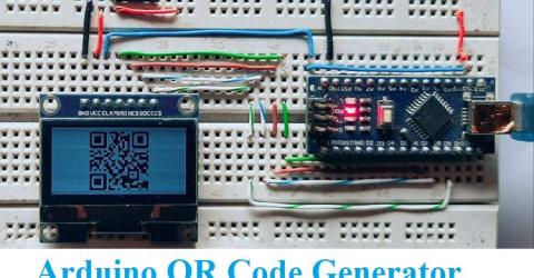 Arduino QR Code Generator