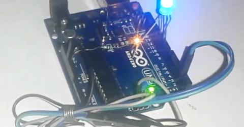 Arduino RGb LED Controller over WiFi