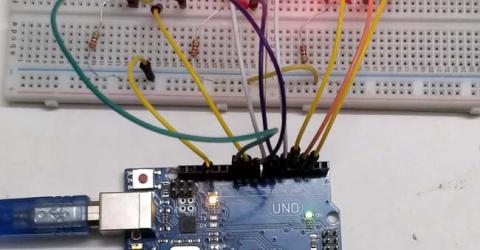 Arduino Based 3-Way Traffic Light Controller