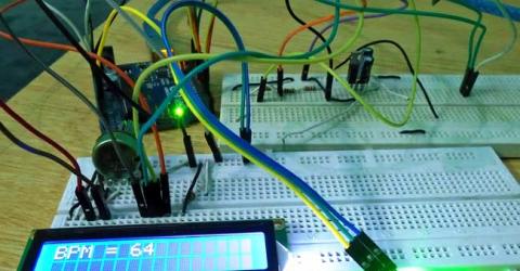 Heart Beat Monitoring over Internet using Arduino and ThingSpeak