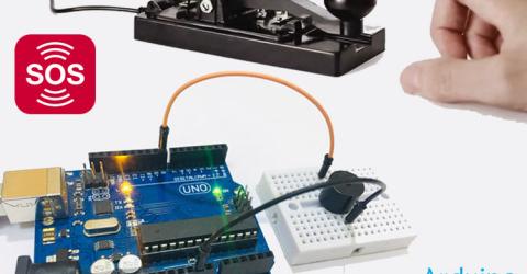 Arduino based Morse code Generator