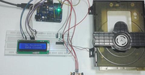 PIR Sensor based Automatic Door Opener Project using PIR Sensor