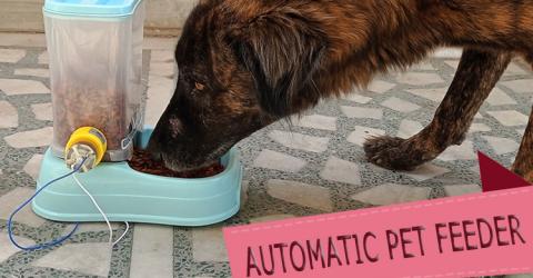 Automatic Pet Feeder using Blynk App