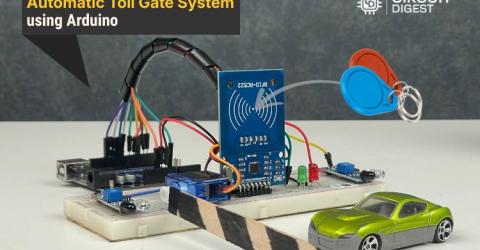 Automatic Toll Gate System Project using Arduino