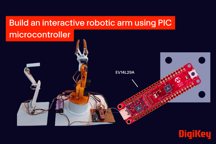Build an Interactive Robotic Arm using PIC Microcontroller