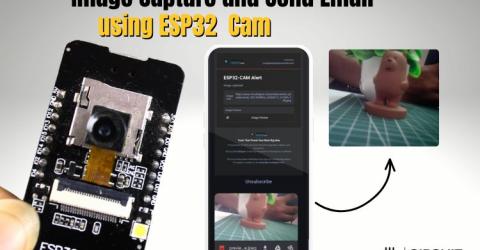 ESP32 Cam Capture Image and Send Email