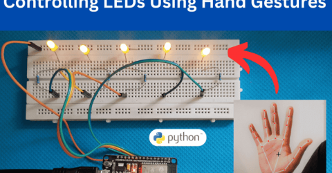 Controlling LEDs Using Hand Gestures