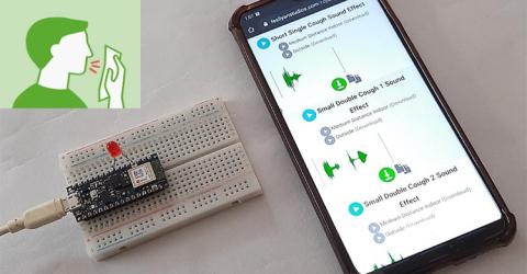 Cough Detection System using Arduino 33 BLE Sense and Edge Impulse