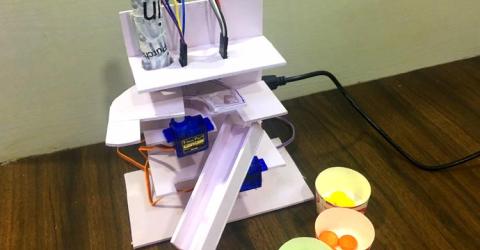 DIY Arduino based Color Sorter Machine using TCS3200 Color Sensor 