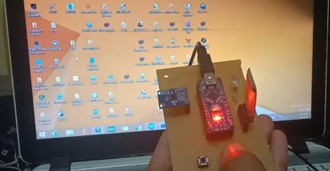 DIY Gesture Controlled Arduino based Air Mouse using Accelerometer