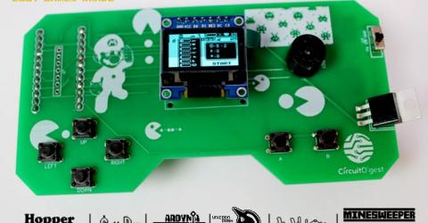 DIY Handheld Game Console using Arduino Pro Micro and Arduboy