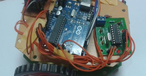 DTMF Controlled Robot using Arduino Uno